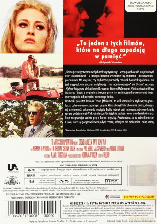 Afera Thomasa Crowna (1968) [DVD]
