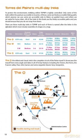 Trekking Patagonia's Torres del Paine - The O, the W and the Q and day-hikes (The Great Treks of the World) - Andrew Mccluggage [KSIĄŻKA]