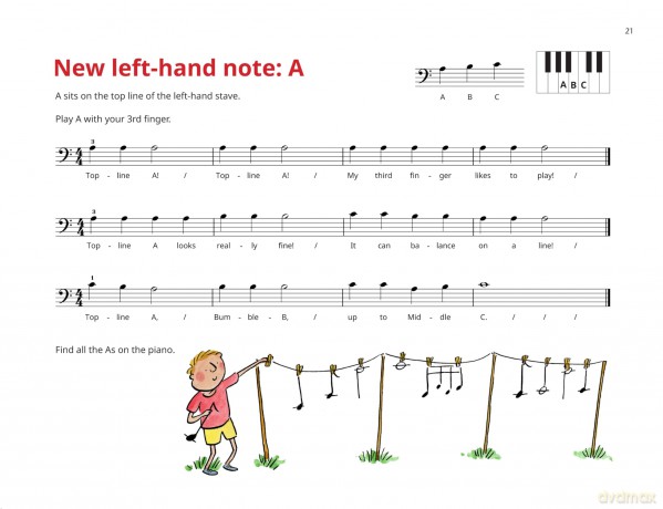 Tunes for Ten Fingers (Third Edition): A first piano book for young beginners - Pauline Hall [KSIĄŻKA]