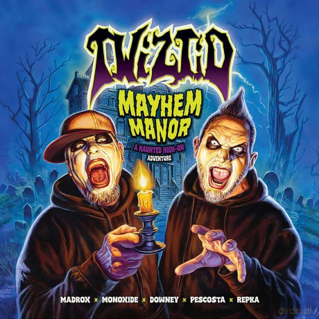 Twiztid: MAYHEM MANOR: A Haunted High On Adventure - Ryan J Downey [KSIĄŻKA]