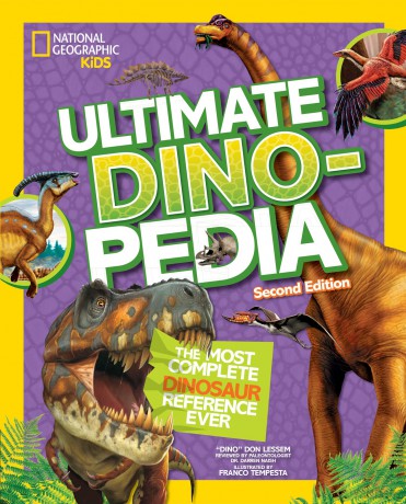 Ultimate Dino-pedia: The fact-packed dinosaur encyclopedia (National Geographic Kids) - Don Lessem [KSIĄŻKA]