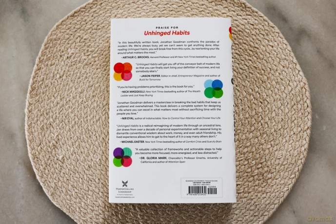 Unhinged Habits: A Counterintuitive Guide for Humans to Have More by Doing Less - Jonathan Goodman [KSIĄŻKA]