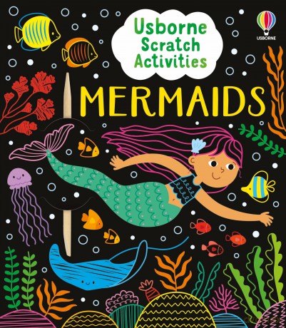 Usborne Scratch Activities Mermaids - Rosie Dickins [KSIĄŻKA]