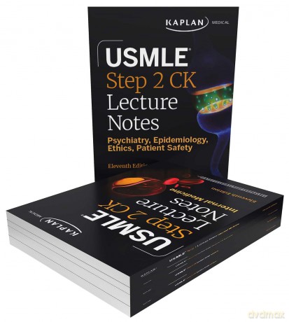 USMLE Step 2 CK Lecture Notes, Eleventh Edition: 5-Book Clinical Review (2026-2027) (Kaplan Test Prep) - Kaplan Medical [KSIĄŻKA]