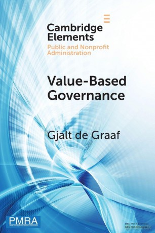 Value-Based Governance (Elements in Public and Nonprofit Administration) - Gjalt De Graaf [KSIĄŻKA]