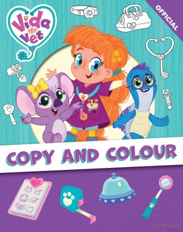 Vida the Vet: Copy and Colour - Official Vida/Vet [KSIĄŻKA]