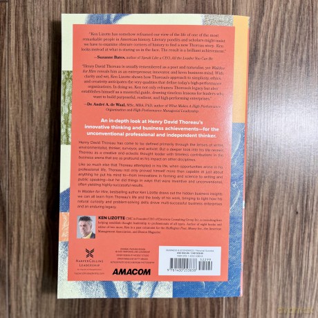 Walden for Hire: Business Lessons from Henry David Thoreau - Ken Lizotte [KSIĄŻKA]