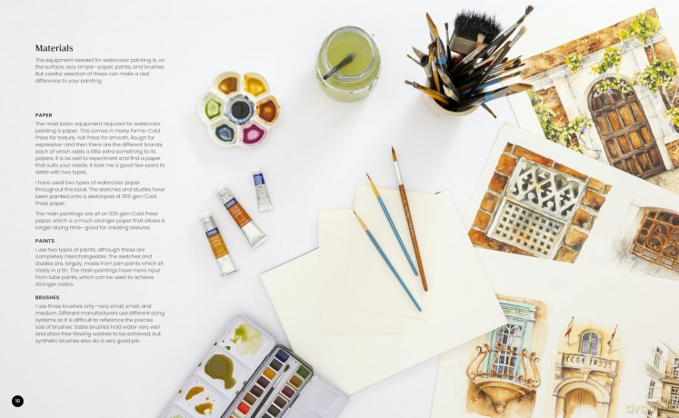 Watercolor Artist's Index of the Urban Landscape: A Field Trip of Features and How to Paint Them - Richard Taylor [KSIĄŻKA]