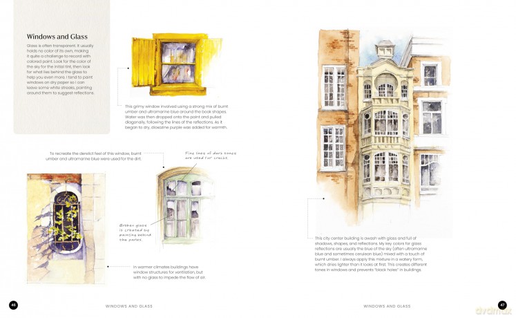 Watercolor Artist's Index of the Urban Landscape: A Field Trip of Features and How to Paint Them - Richard Taylor [KSIĄŻKA]