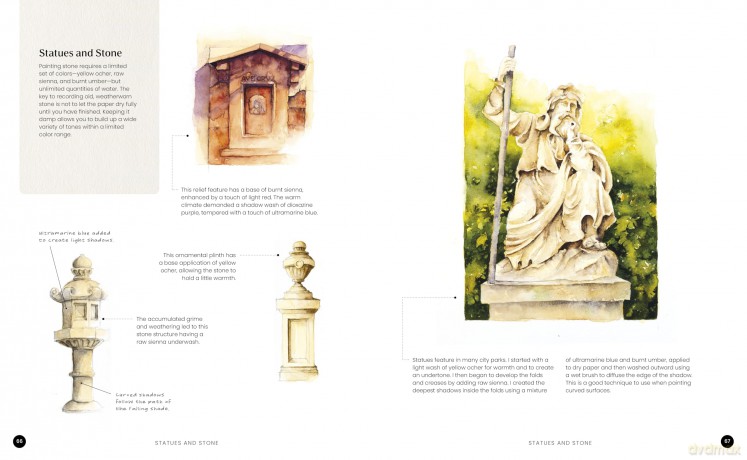 Watercolor Artist's Index of the Urban Landscape: A Field Trip of Features and How to Paint Them - Richard Taylor [KSIĄŻKA]