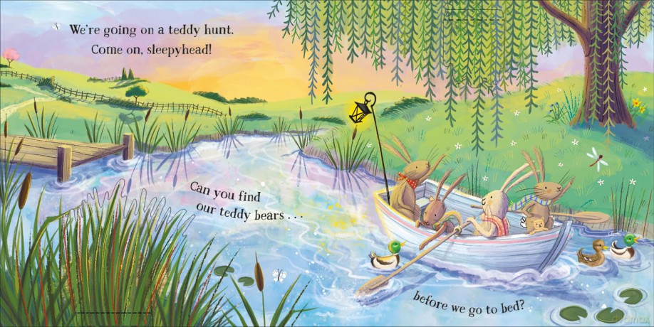 We're Going on a Teddy Hunt: A Bedtime Lift-the-Flap Adventure (The Bunnies of Hoppity Hill) - Martha Mumford [KSIĄŻKA]