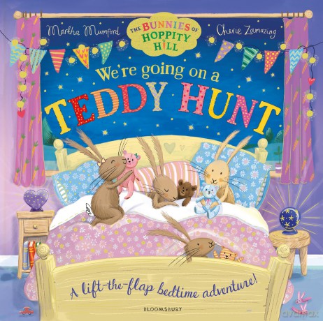 We're Going on a Teddy Hunt: A Bedtime Lift-the-Flap Adventure (The Bunnies of Hoppity Hill) - Martha Mumford [KSIĄŻKA]