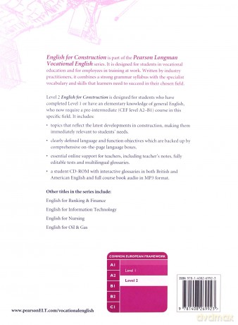 English for Construction 2 podręcznik [KSIĄŻKA]+[CD]