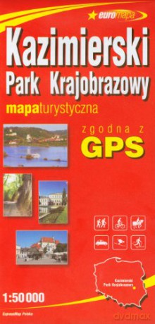 Euromapa Kazimierski Park Krajobrazowy 1:50 000