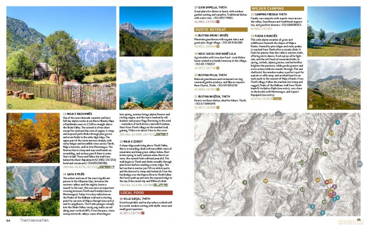 Wild Guide Albania: 700 Adventures from Coast to Mountain (Travel Guide) - Granit Temaj [KSIĄŻKA]