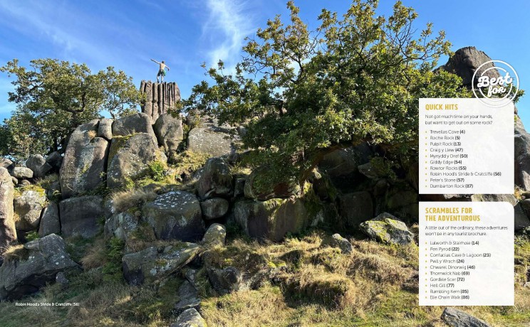 Wild Rock: 100 Best Easy Scrambles in Britain (Travel Guide) - Matt Heason [KSIĄŻKA]