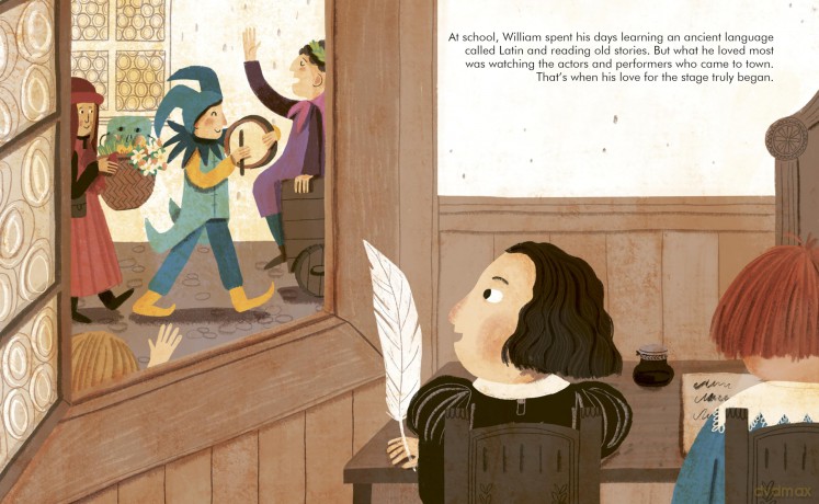 William Shakespeare (142) (Little People, BIG DREAMS) - M I Sanchez Vegara [KSIĄŻKA]