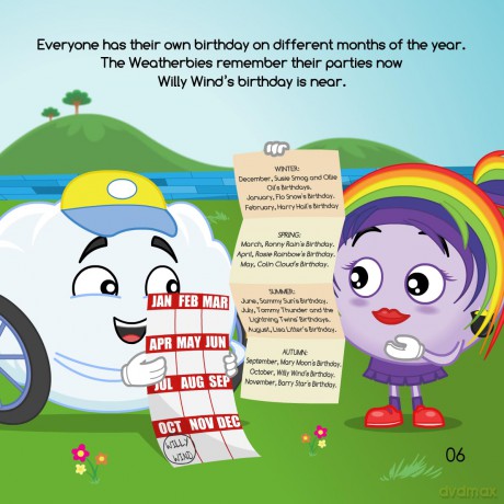 Willy Wind's Birthday Surprise (The Weatherbies, Book 6) - Yvonne A Fleming [KSIĄŻKA]