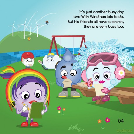 Willy Wind's Birthday Surprise (The Weatherbies, Book 6) - Yvonne A Fleming [KSIĄŻKA]