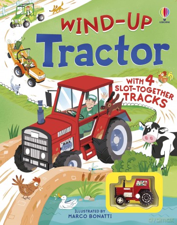 Wind-up Tractor - Sarah Hull [KSIĄŻKA]