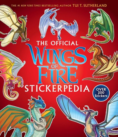 Wings of Fire Stickerpedia - Tui T Sutherland [KSIĄŻKA]