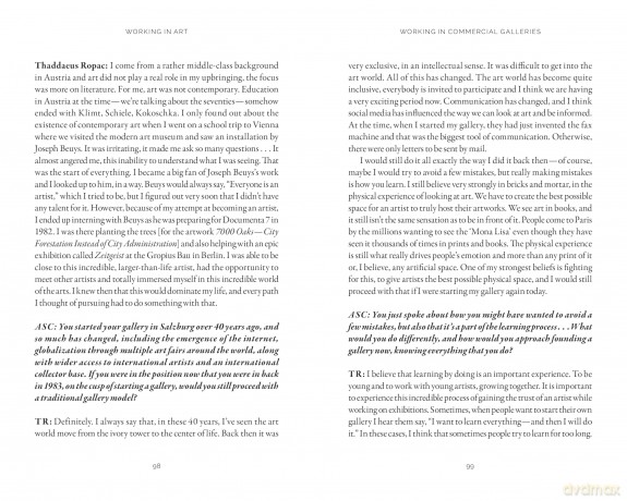 Working in Art: How to build a career in the art world - A Steinacker-Clark [KSIĄŻKA]