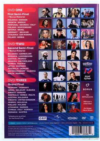 Eurovision Song Contest Vienna 2026 [3DVD]