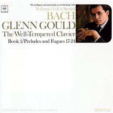 Glenn Gould: Bach: The Well-Tempered Clavier, Book I, Volume 3 [CD]