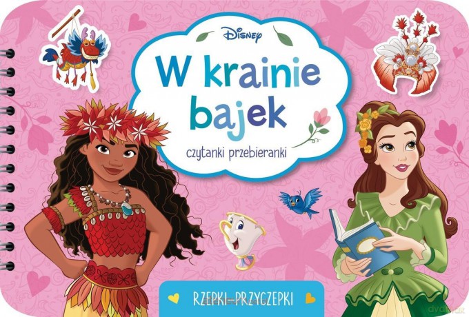 Czytanki przebieranki. Rzepki-przyczepki. Disney - Monika Kiersnowska [KSIĄŻKA]