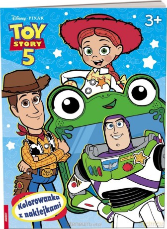Disney. Toy Story 5. Kolorowanka z naklejkami [KSIĄŻKA]