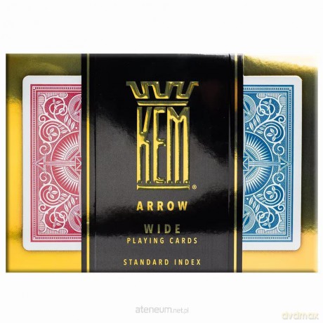 Karty Poker zestaw czerwono-niebieskie [KARTY]