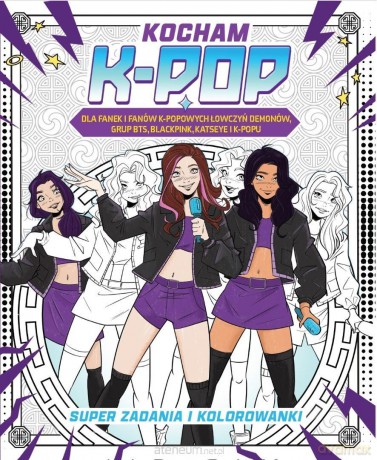 Kocham k-pop. Super zadania i kolorowanki [KSIĄŻKA]