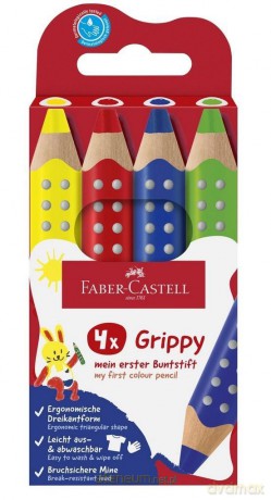 Kredki Grippy 4kol