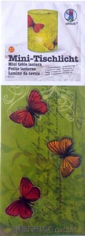 Mini lampiony Ambiente 5 arkuszy 10x27cm