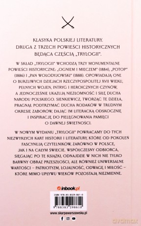 Potop (Tom 3) (ed. kolekcjonerska z barwion. brzegami) - Henryk Sienkiewicz [KSIĄŻKA]