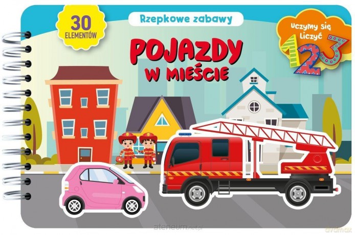Rzepkowe zabawy. Pojazdy w mieście - Izabella Sieńko-Holewa [KSIĄŻKA]