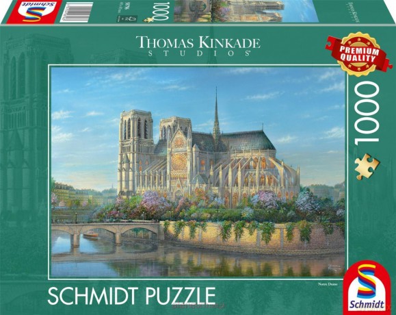 SCHMIDT 1000 el. Katedra Notre Dame [PUZZLE]