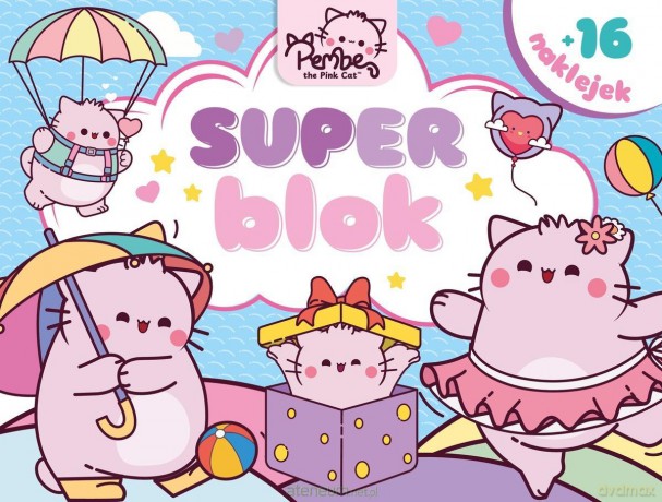 Superblok. Pembe the Pink Cat [KSIĄŻKA]