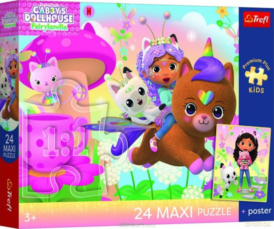 TREFL 24 el. Gabby na ratunek [PUZZLE]