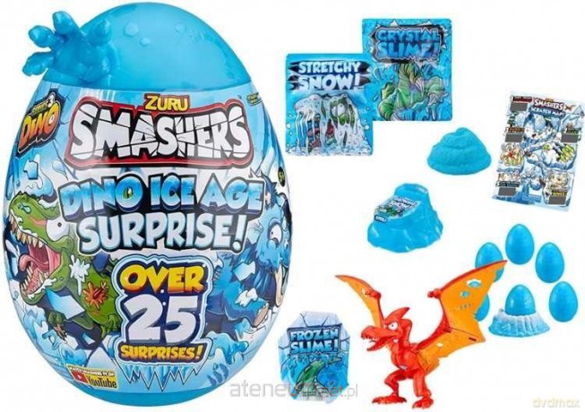 Zuru Smashers Dino Ice Age Jajko Niespodzianka [FIGURKA]