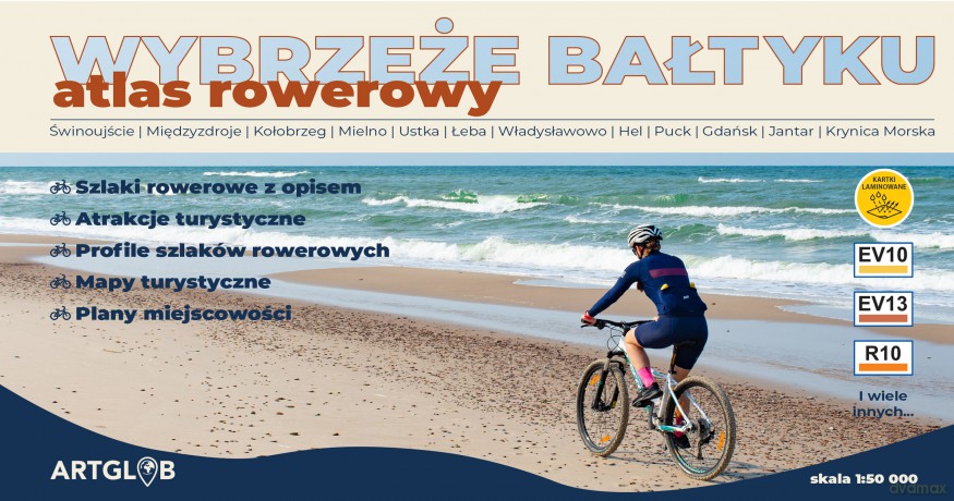 Atlas Rowerowy Wybrzeże Bałtyku 1:50 000 [KSIĄŻKA]