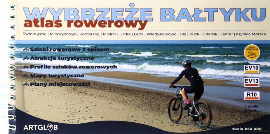 Atlas Rowerowy Wybrzeże Bałtyku 1:50 000 [KSIĄŻKA]