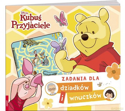 Disney Kubuś i przyjaciele Zadania dla dziadków i wnuczków DIW-9101 [KSIĄŻKA]