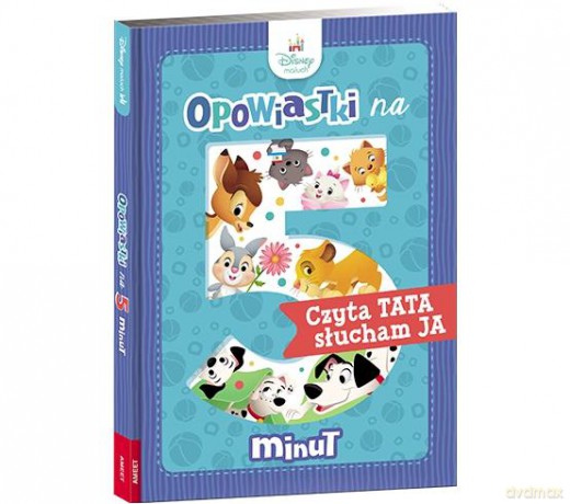 Disney Maluch Opowiastki na 5 minut Czyta Tata słucham Ja BOPX-9201 [KSIĄŻKA]
