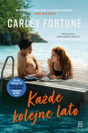 Każde kolejne lato (okładka filmowa) - Carley Fortune [KSIĄŻKA]