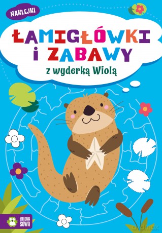 Łamigłówki i zabawy z wyderką Wiolą. Łamigłówki i zabawy [KSIĄŻKA]