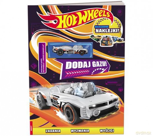 Mattel Hot Wheels Dodaj gazu! FLA-1607 [KSIĄŻKA]