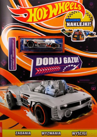 Mattel Hot Wheels Dodaj gazu! FLA-1607 [KSIĄŻKA]