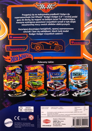 Mattel Hot Wheels Dodaj gazu! FLA-1607 [KSIĄŻKA]