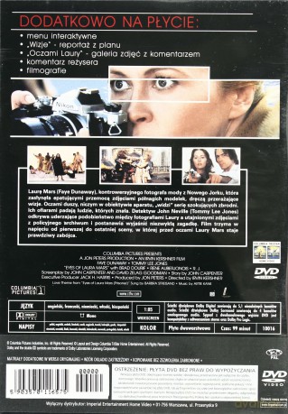 Oczy Laury Mars [DVD]